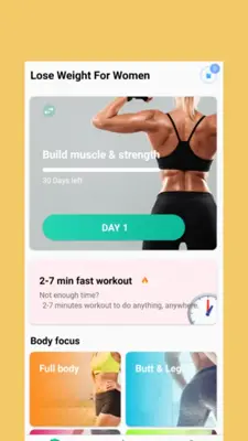 FitGirls Transform Your Body android App screenshot 0